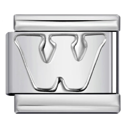 Silver Color 26 English Letter 533