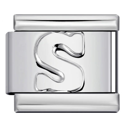 Silver Color 26 English Letter 533