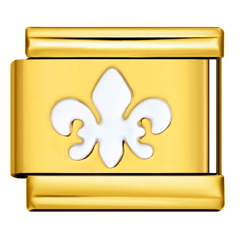 Gold Color Italian Charm 478