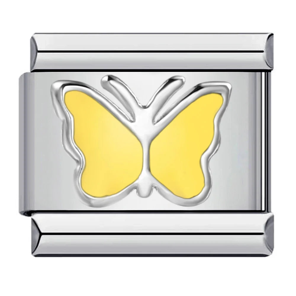 Butterfly Italian Charm Link 479