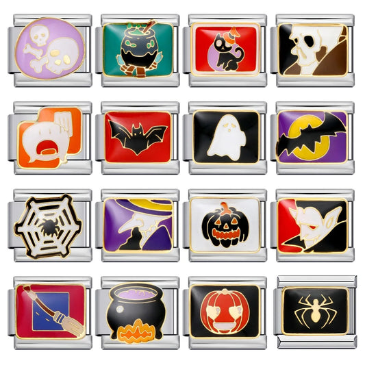 Halloween Italian Charm Links 161
