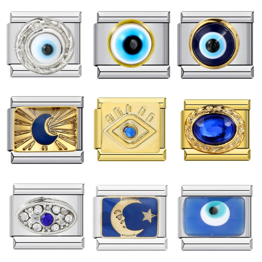 Devil's Eyes Italian Charm Link 030