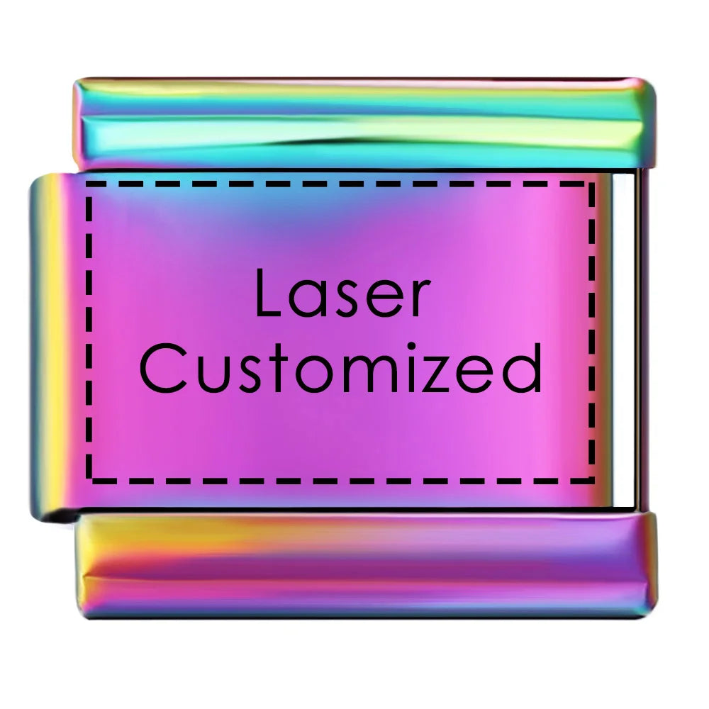 Laser Customization Italian Charm 514