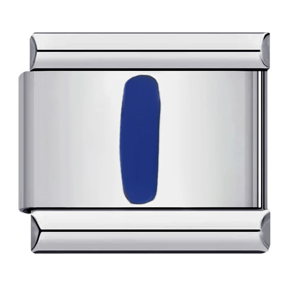 Blue Color 26 English Letters 021