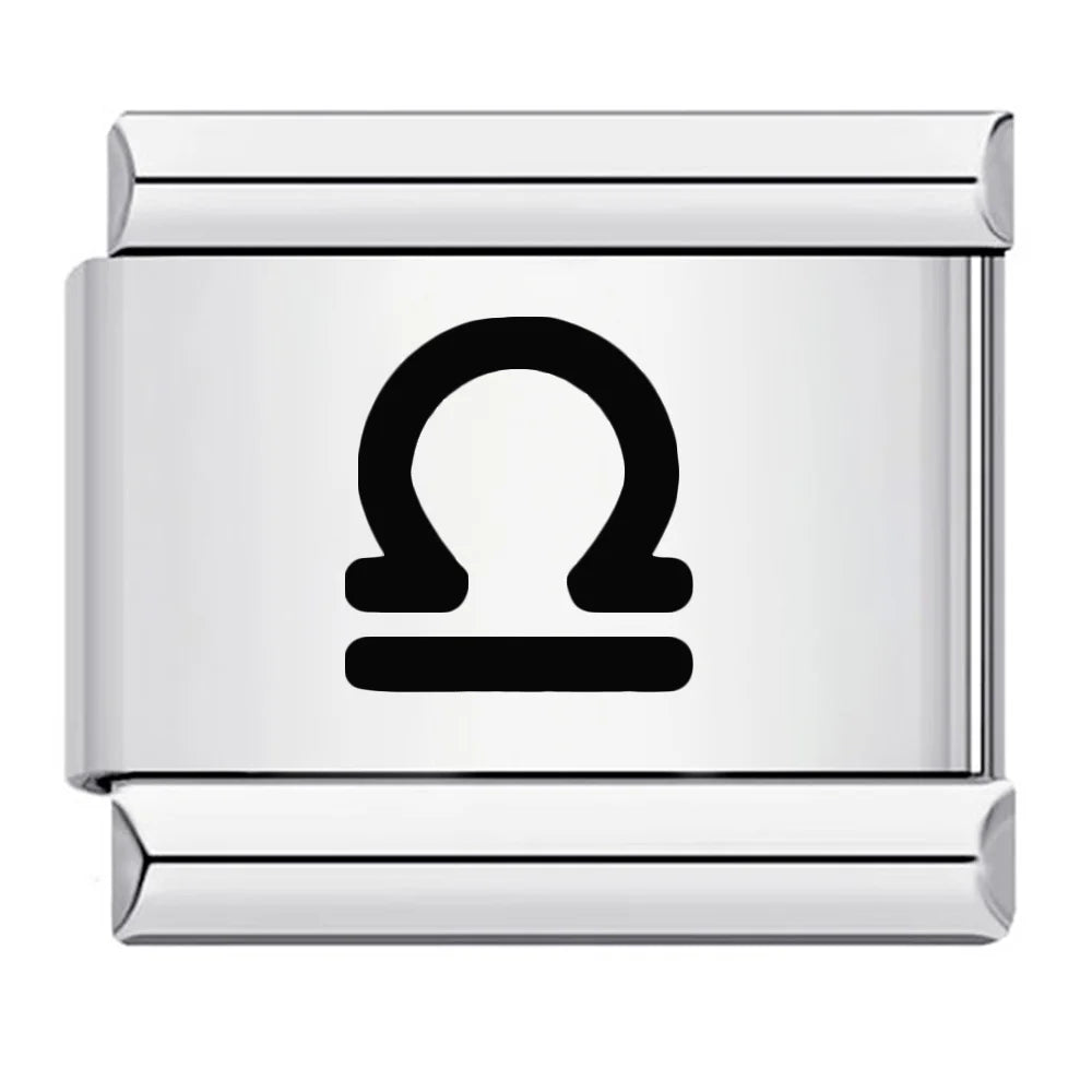 Laser Italian Charms Links 369