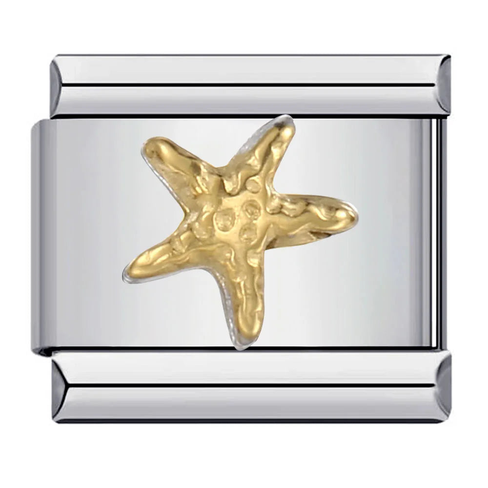 Star Italian Charm Links 107