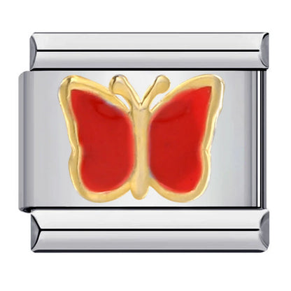 Butterfly Italian Charm Links 099