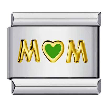 Mom Italian Charm Link 450