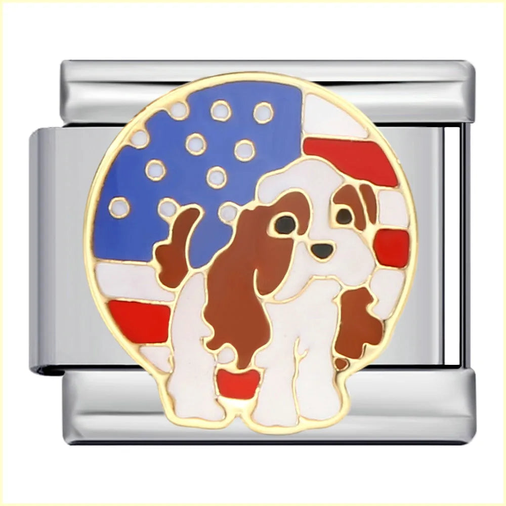 Animal Italian Charm Link 244