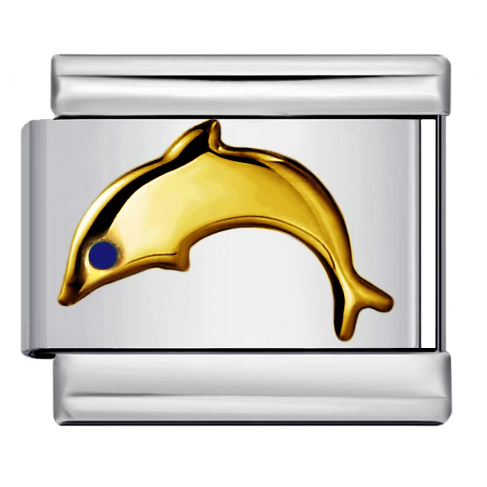 Dolphin Italian Charm Links 452