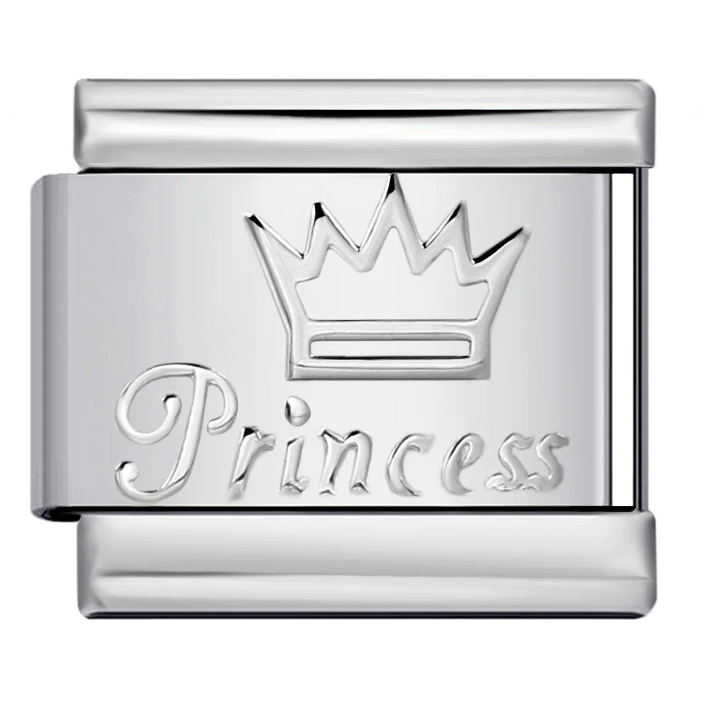 Princess Crown Italian Charm 311