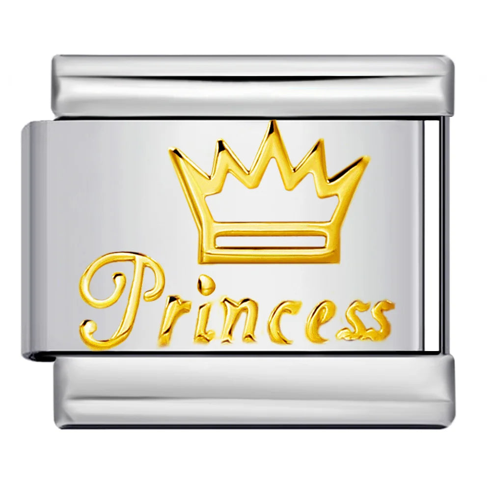 Princess Crown Italian Charm 311