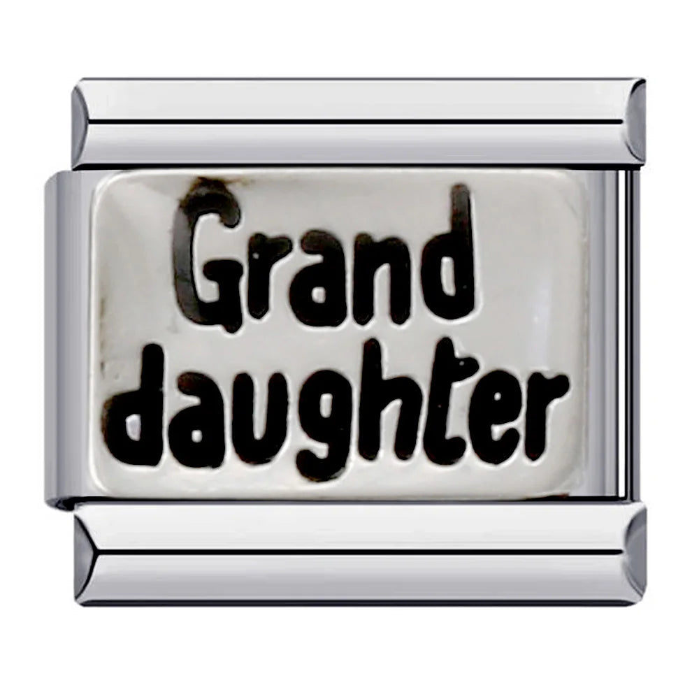 Words Italian Charm Links 072