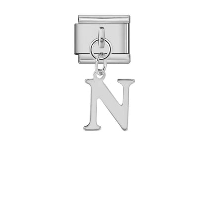 Silver Color Pendant 26 English Letter 521