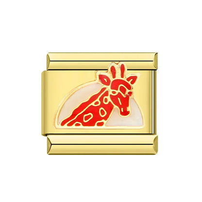 Gold Color Italian Charm Link 168