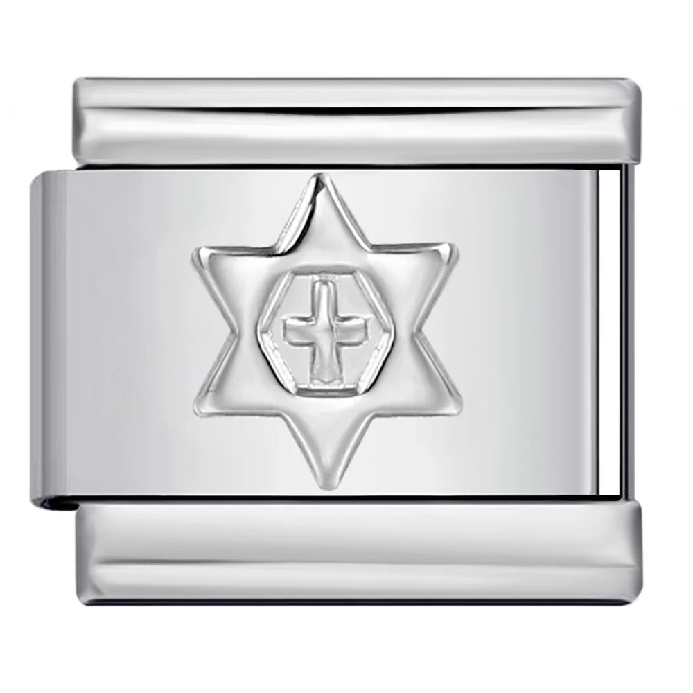 Star Italian Charm Links 107