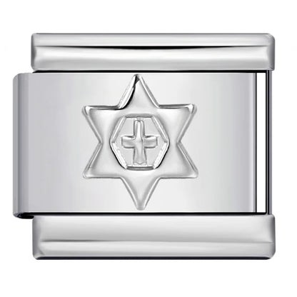 Star Italian Charm Links 107