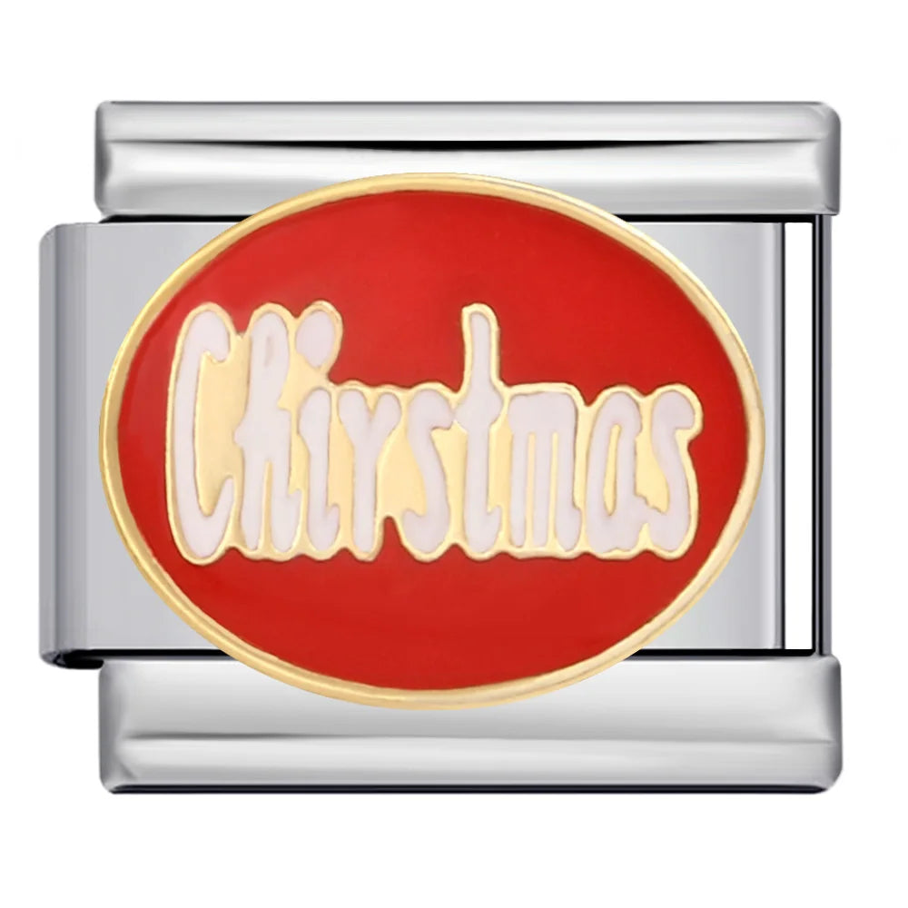Christmas Italian Charm Link 187