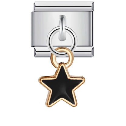Star Italian Charm Links 078