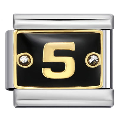 0-9 Number Italian Charm 254