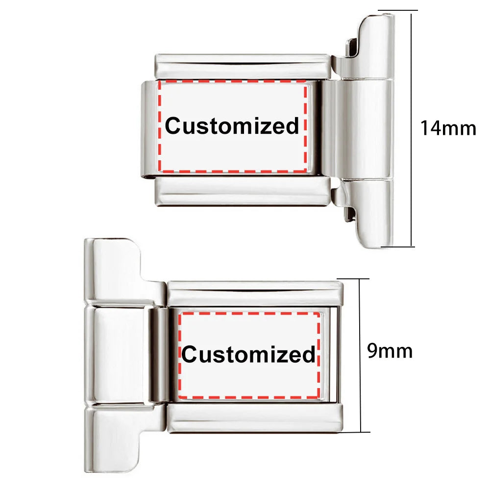 Custom Picture Watch Strap Connector 536