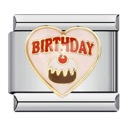 Cake Italian Charm Link 202