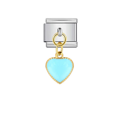 Heart Pendant Italian Charm 577