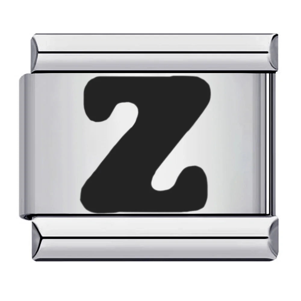 Black Color 26 English Letter 001