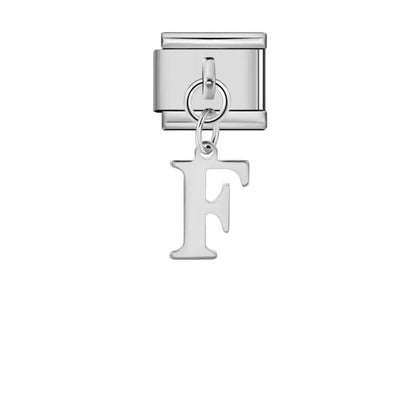 Silver Color Pendant 26 English Letter 521
