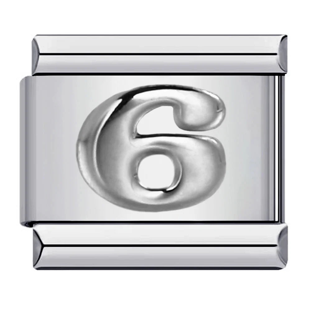0-9 Number Italian Charm 253
