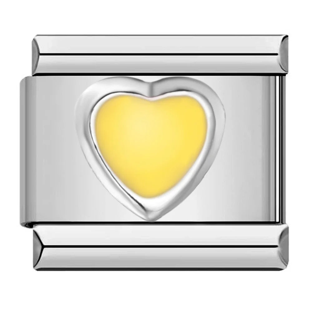 Heart Italian Charm Link 178
