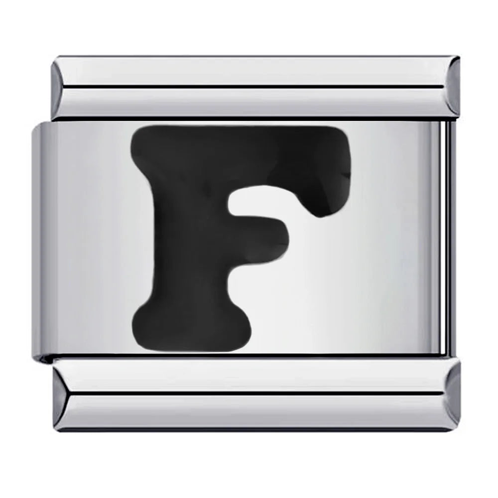 Black Color 26 English Letter 001