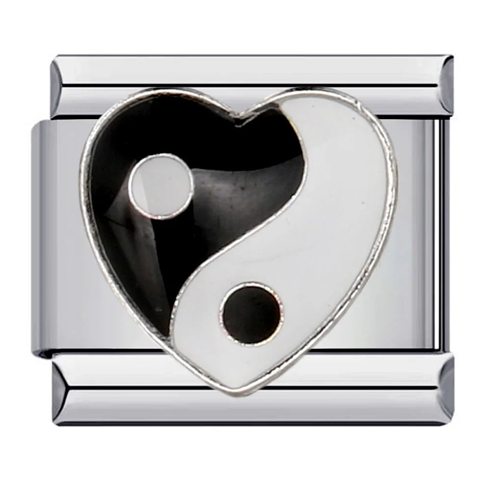 Heart Italian Charm Links 171