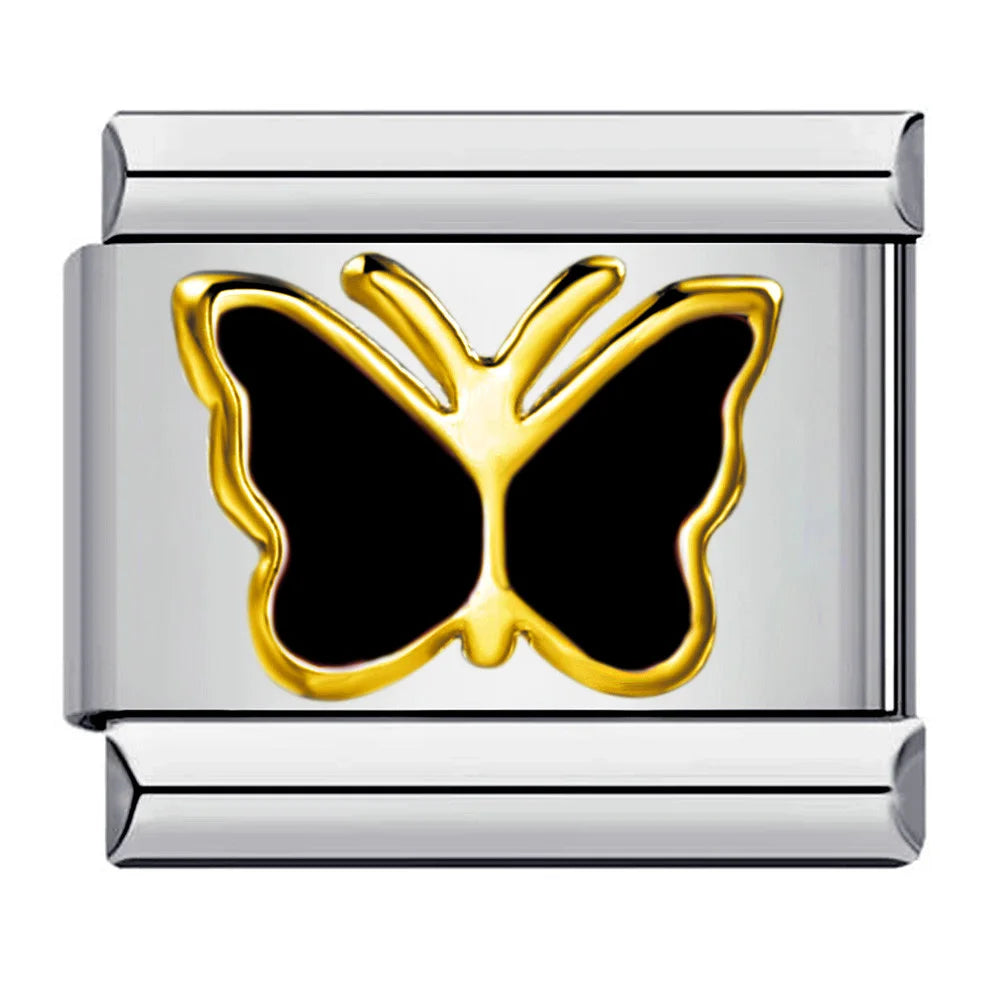 Butterfly Italian Charm Link 177