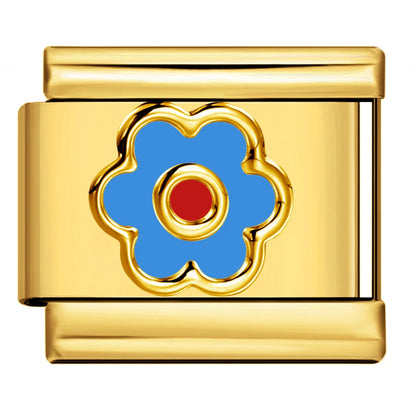 Zirconia Italian Charm Links 120