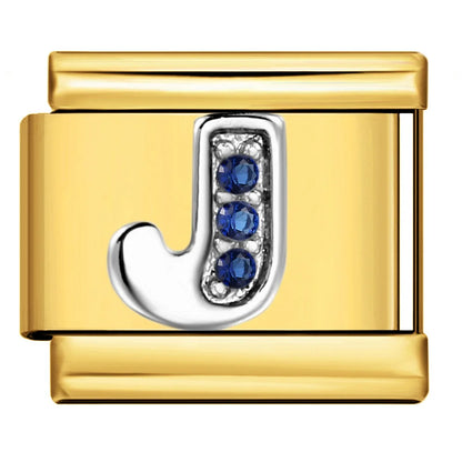 Gold Color 26 English Letters 383