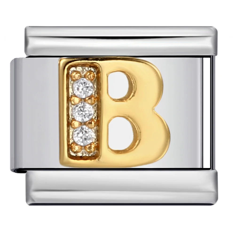 Gold Color 26 English Letter 207