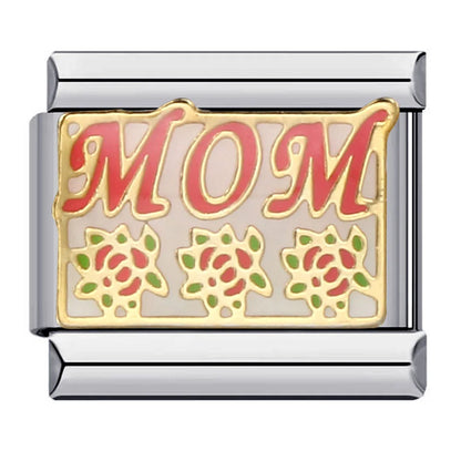 Words Italian Charm Links 072