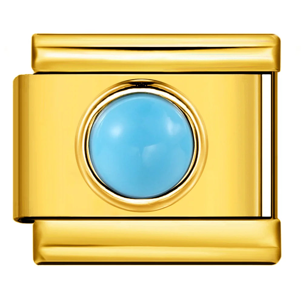 Birthday Stone Italian Charm 471