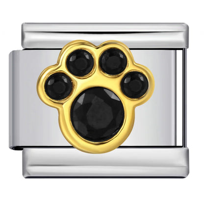 Paw Print Italian Charm 579