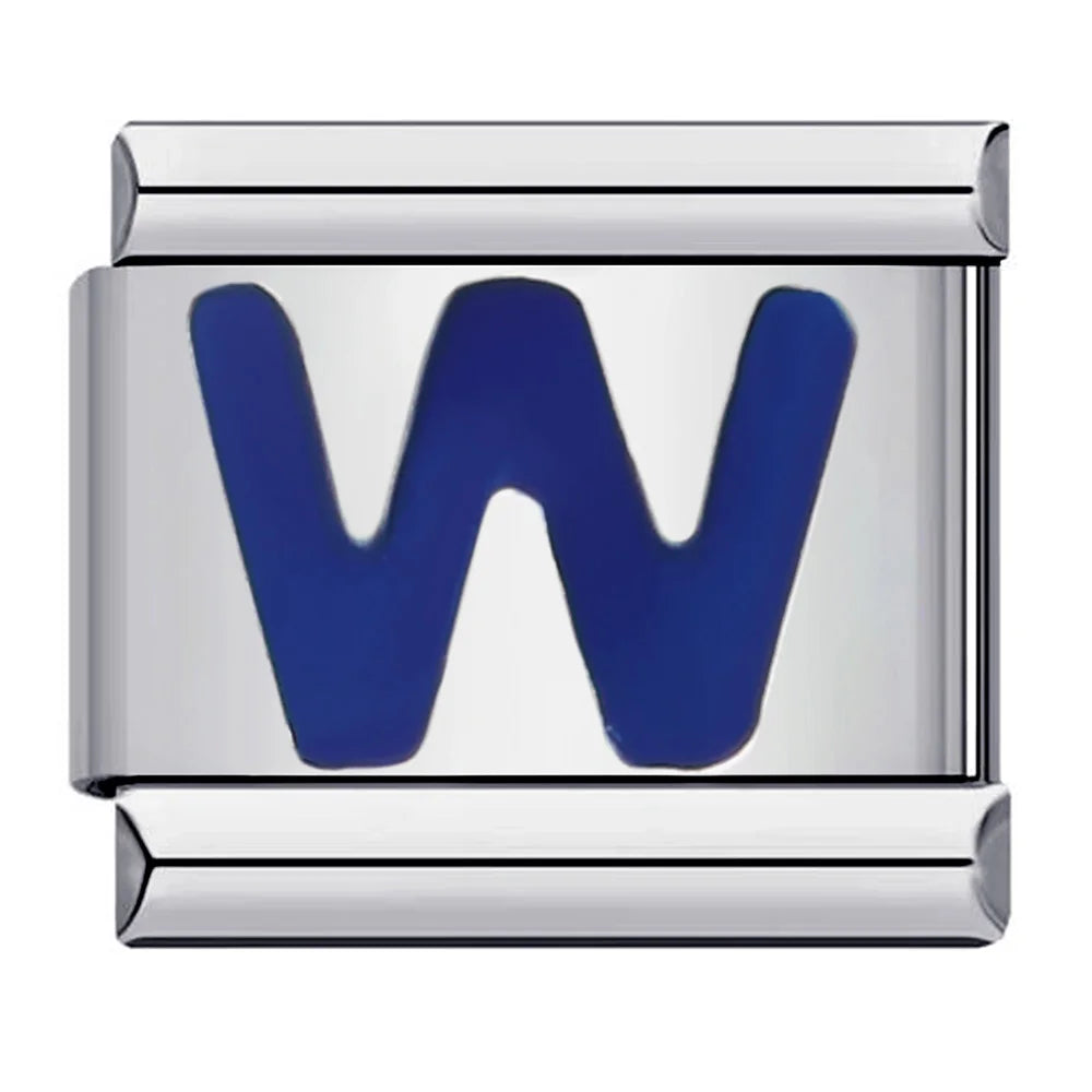 Blue Color 26 English Letters 021