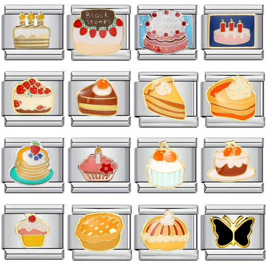 Cake Italian Charm Link 202