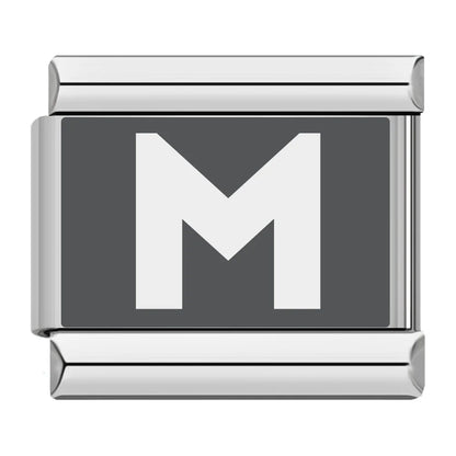 Laser 26 English Letters Charm 028