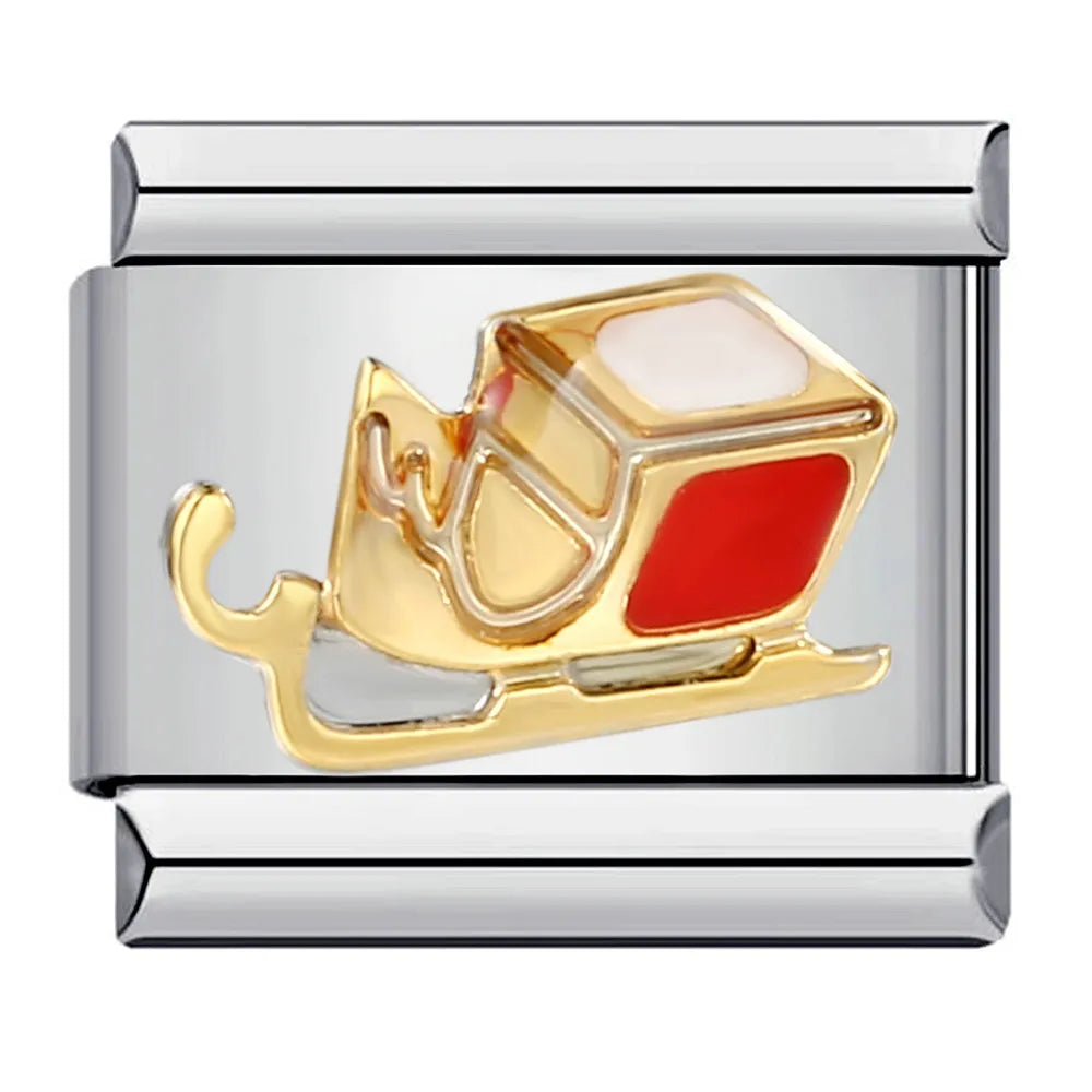 Christmas Italian Charm Links 140