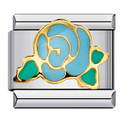 Flower Italian Charm Links 073