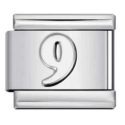 0-9 Number Italian Charm Links 135