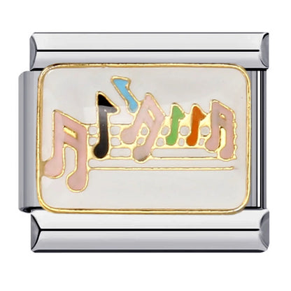 Coffee Italian Charm Links 122