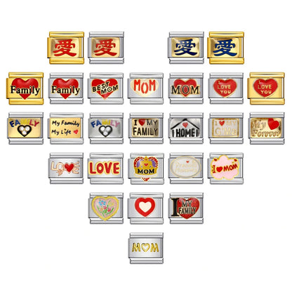 Love Italian Charm Link 434