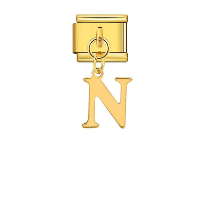 Gold Color Pendant 26 English Letter 520