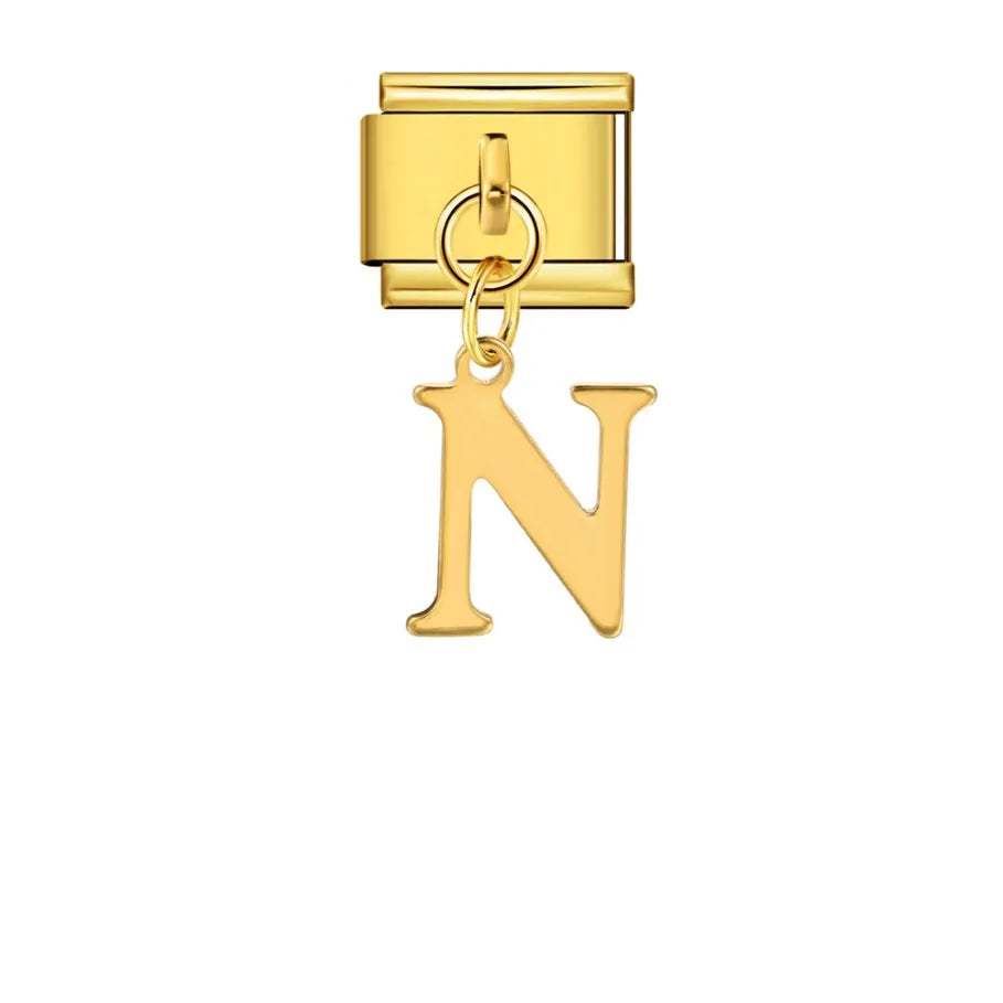 Gold Color Pendant 26 English Letter 520
